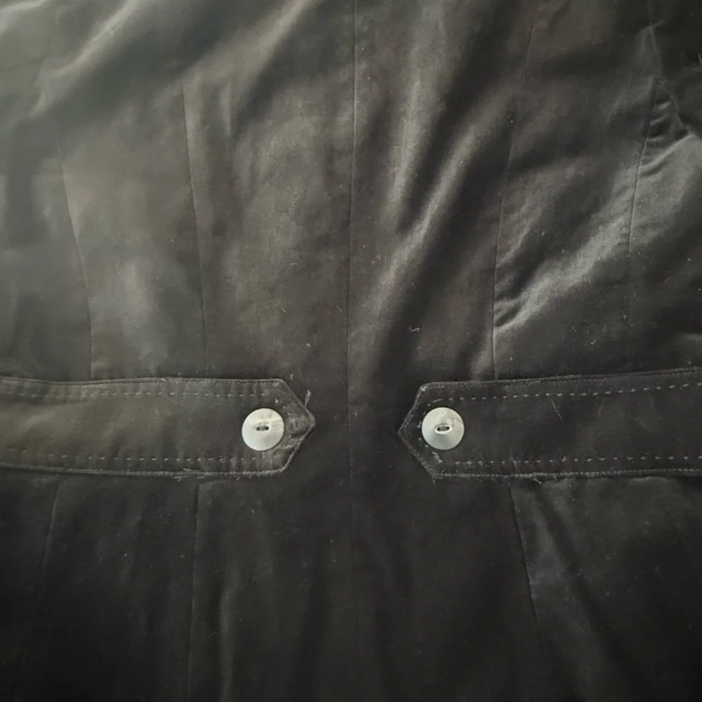 Coldwater Creek Black Velvet Jacket. Size 10.